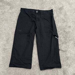 Tiger Of London Black Shorts Punk Grunge Size 38